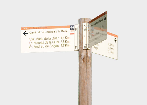 Senyalística Senyalització Rural