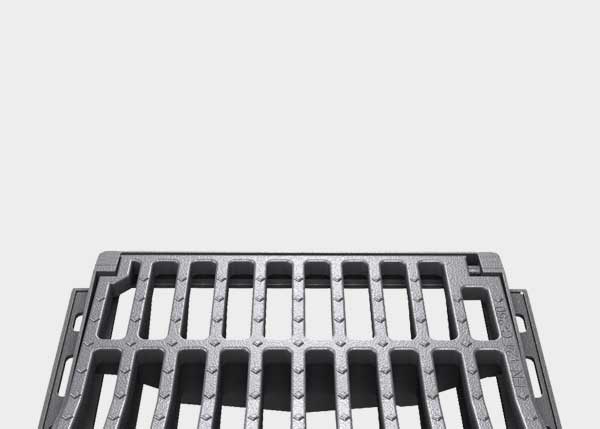 Covers and grates for sewage, manhole covers, cast iron, channels and sumps , Grates , TRV Concava , 