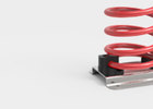 Playgrounds with slides, swings and children's games , Spring Swings , PML2 Paf spring swing , 
