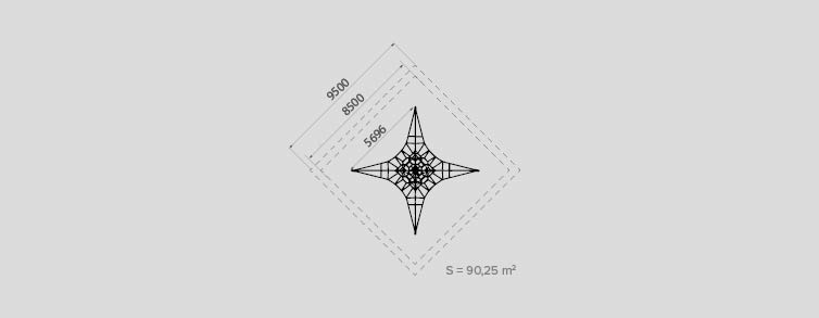 Parcs infantils amb gronxadors, tobogans i jocs infantils , Xarxes Tridimensionals , PRI4 PYRAMID4 ,