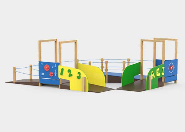 Parcs infantils ,Jocs Inclusius ,PVC1 SPA